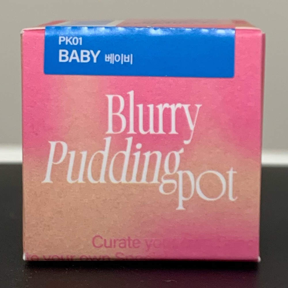 Fwee Lip & Cheek Blurry Pudding Pot #PK01 Baby 0.17 Oz EXP July 7, 2027 NIB